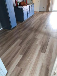 laminate vinyl plank flooring in home