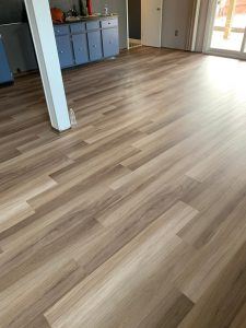 laminate vinyl plank flooring in home