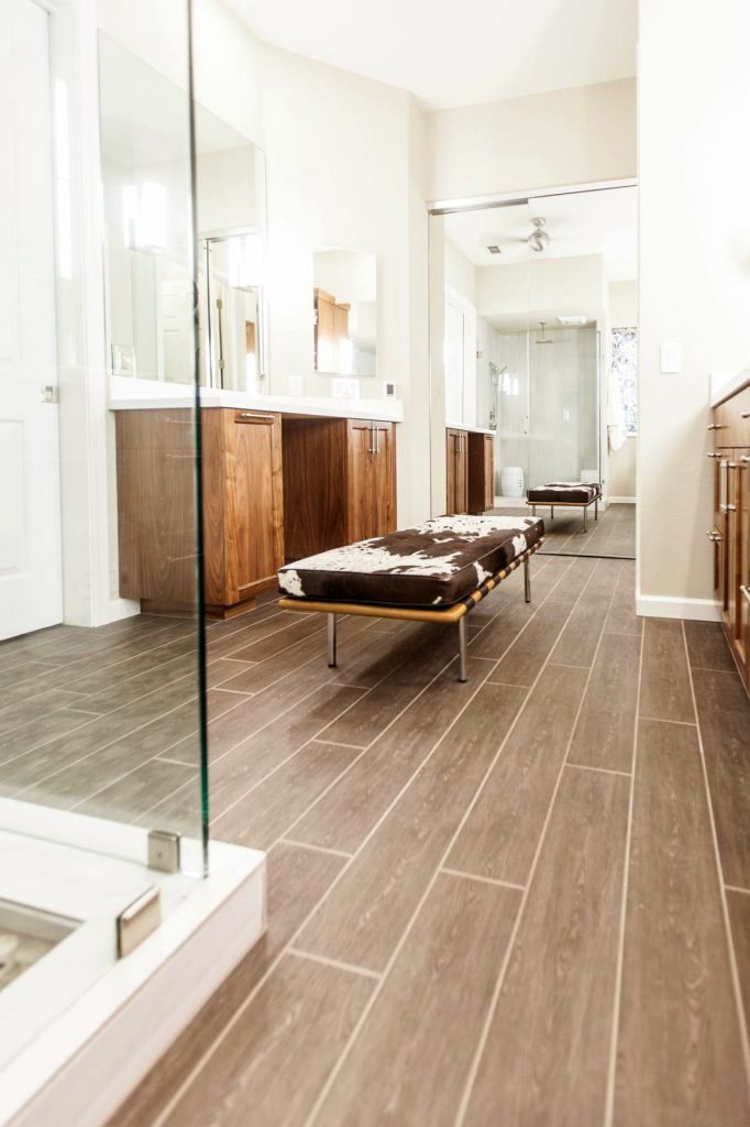 wood look tile