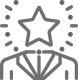 superstar person icon